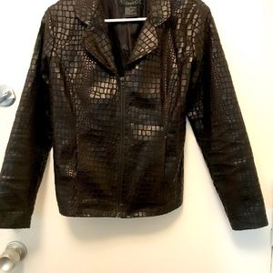 Womens Selene Sport pants and Jacket Faux Alligator Selene Womens PantsSuit